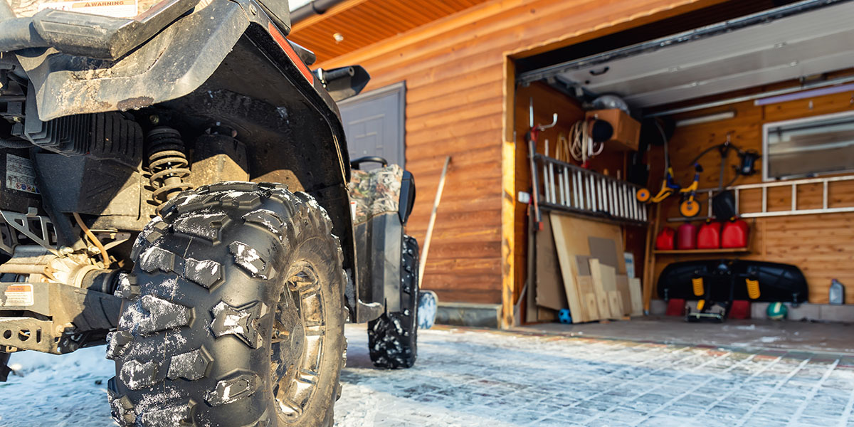 How To Properly Store Your ATV During Winter