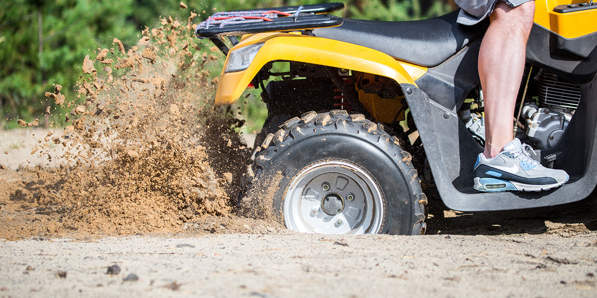 stuck ATV
