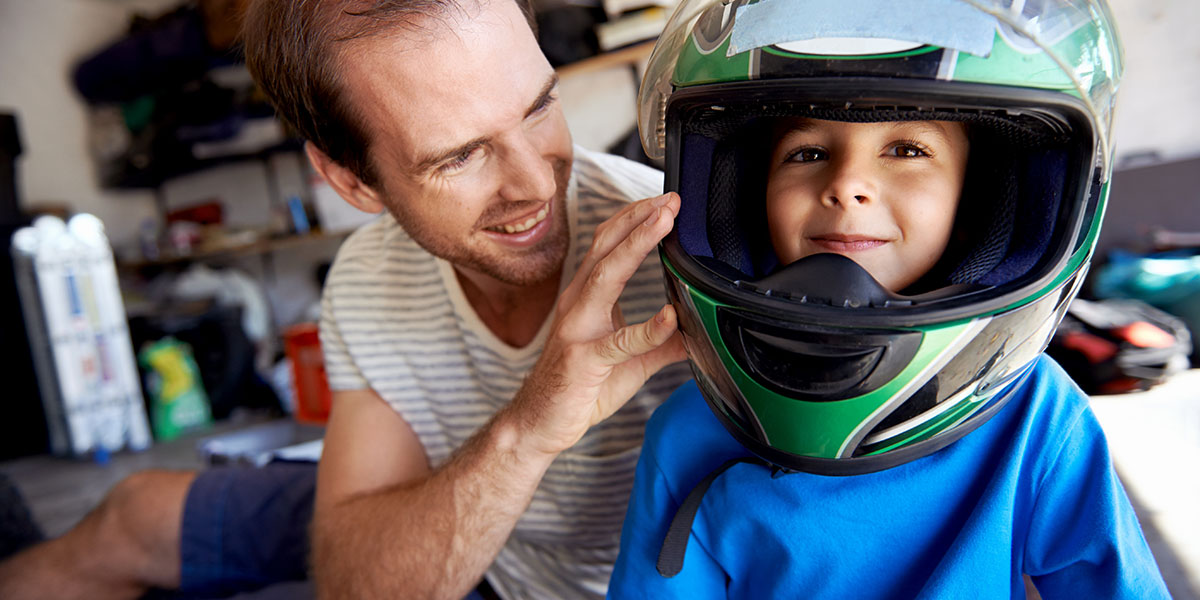 family motorcycling