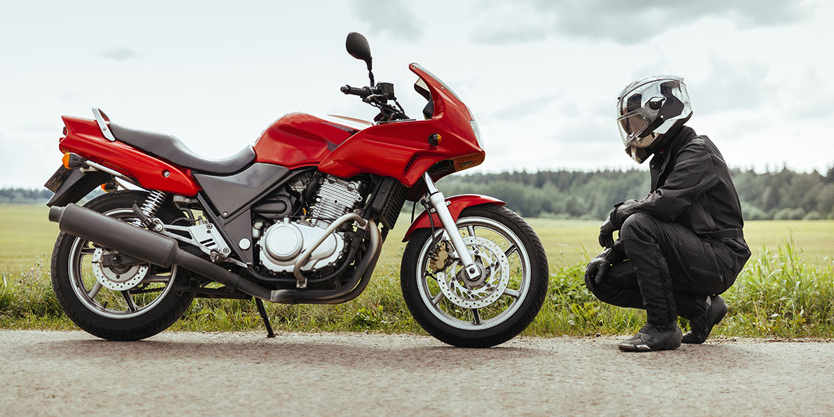 motorcycle riding