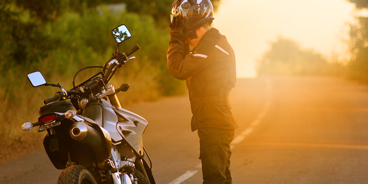 motorcycle riding
