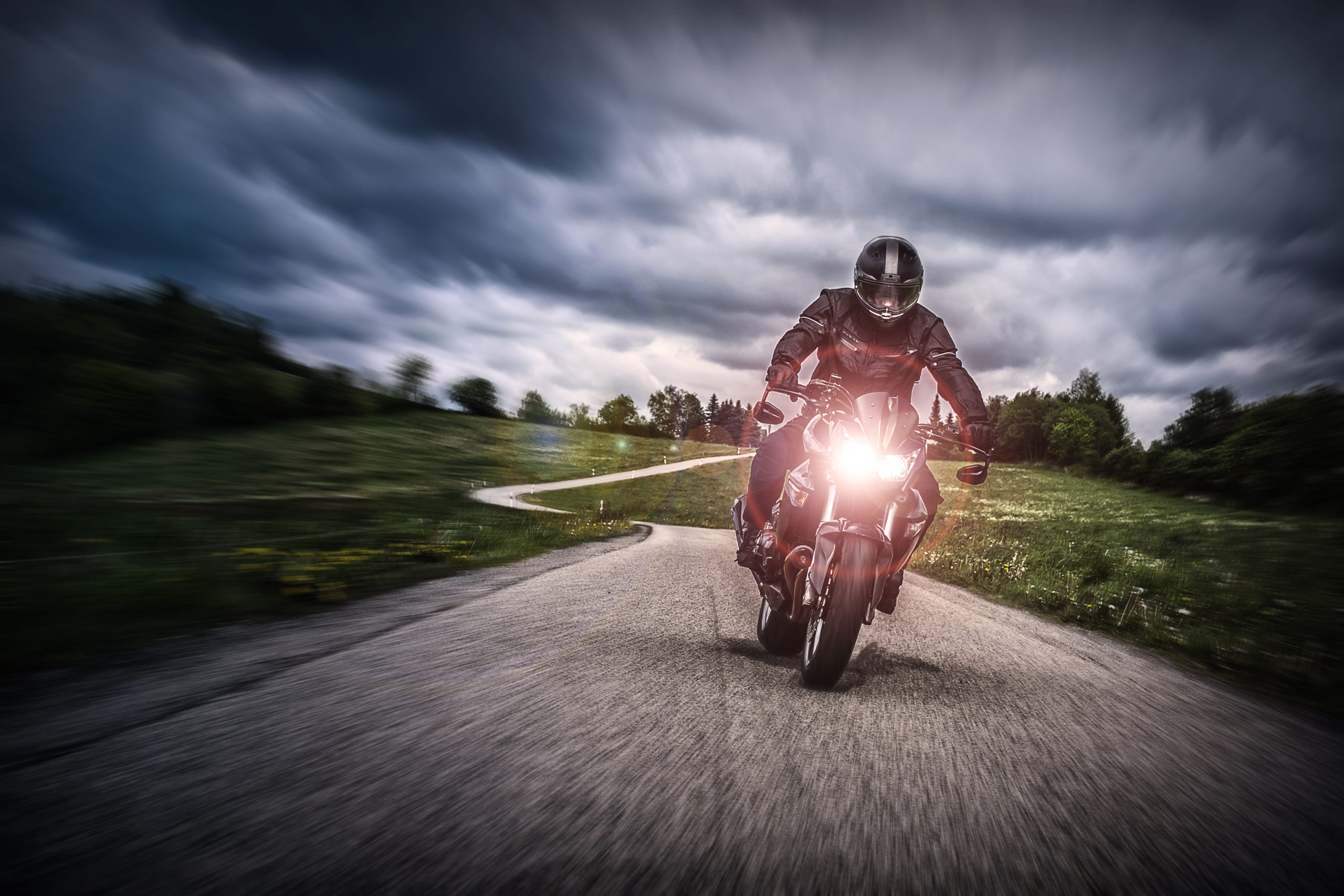 riding in rain