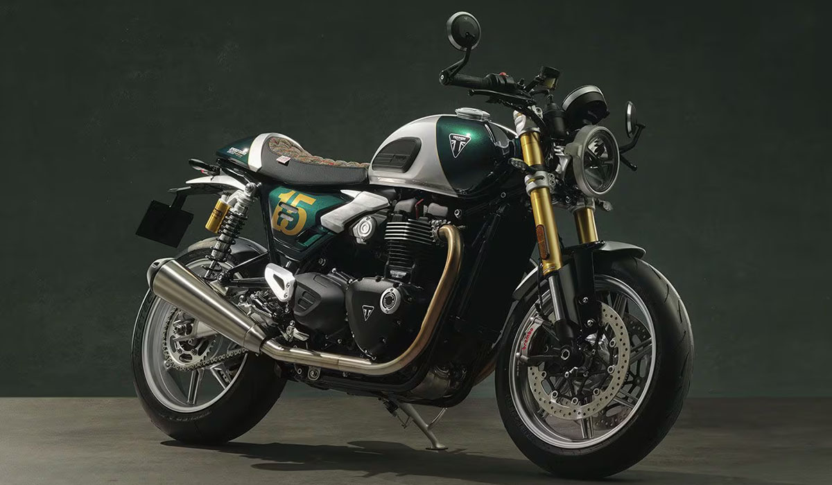 Triumph Announces Speed Twin 1200 Cafe Racer DGR Edition