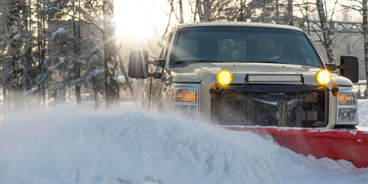 Snow removal vehicles