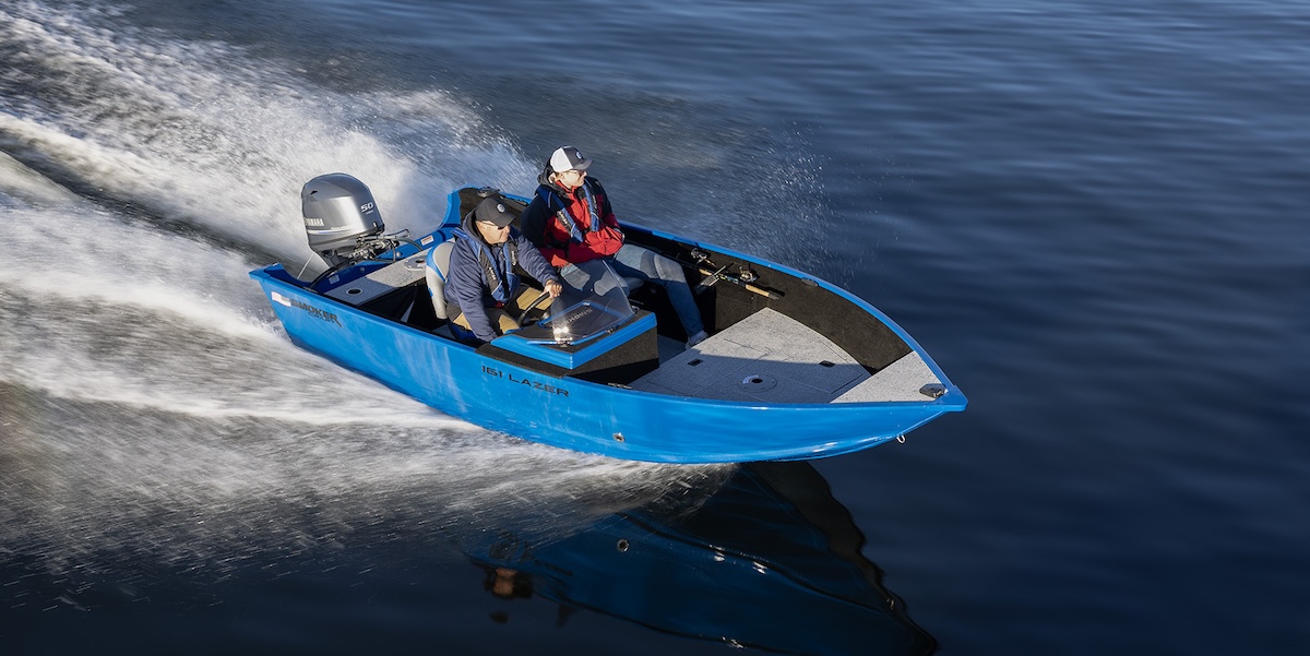 Smoker Craft Lazer 161